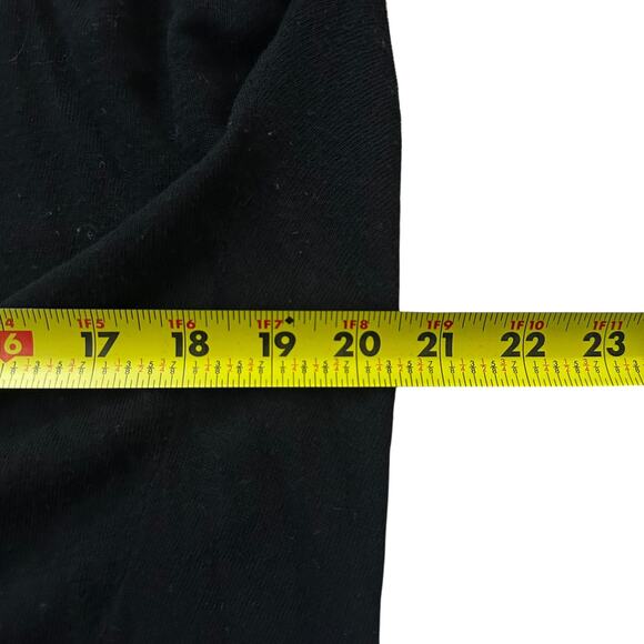 Vince Black Wool Blend V-neck Long Sleeves Shirt Women's Size Large | 5-8 - Picture 5 of 6